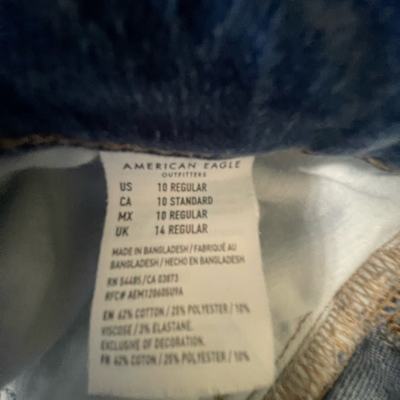 American Eagle Highest Rise Jegging size 10 - Indigo wash - Picture 4 of 6
